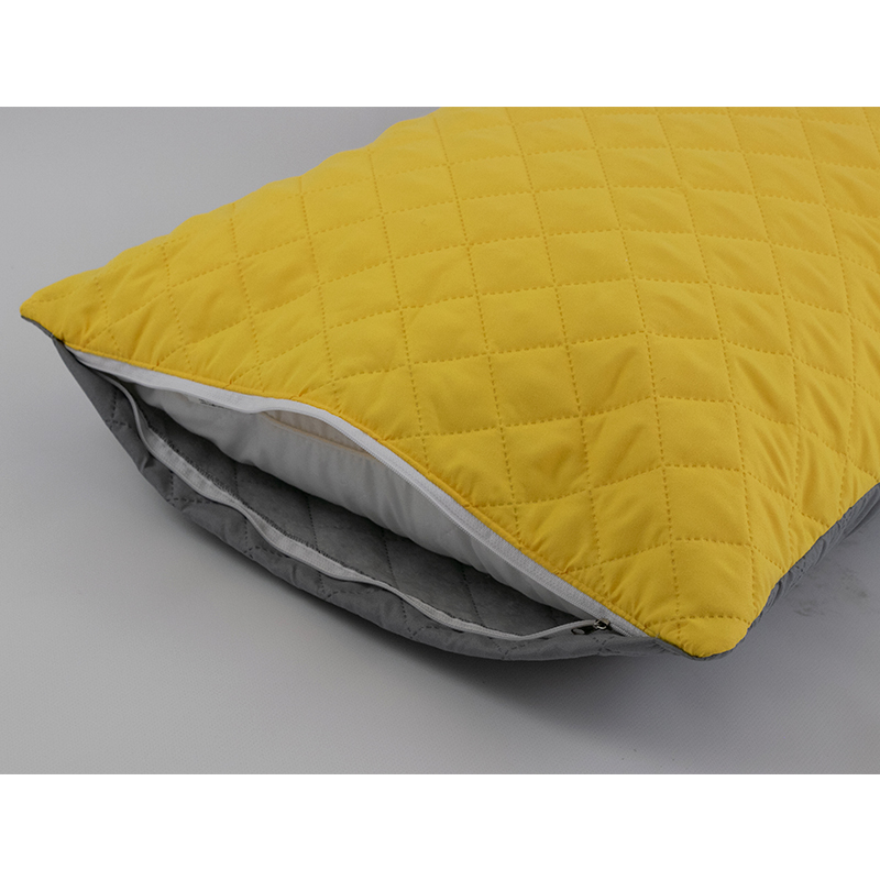 Чохол на подушку РУНО Yellow Grey
