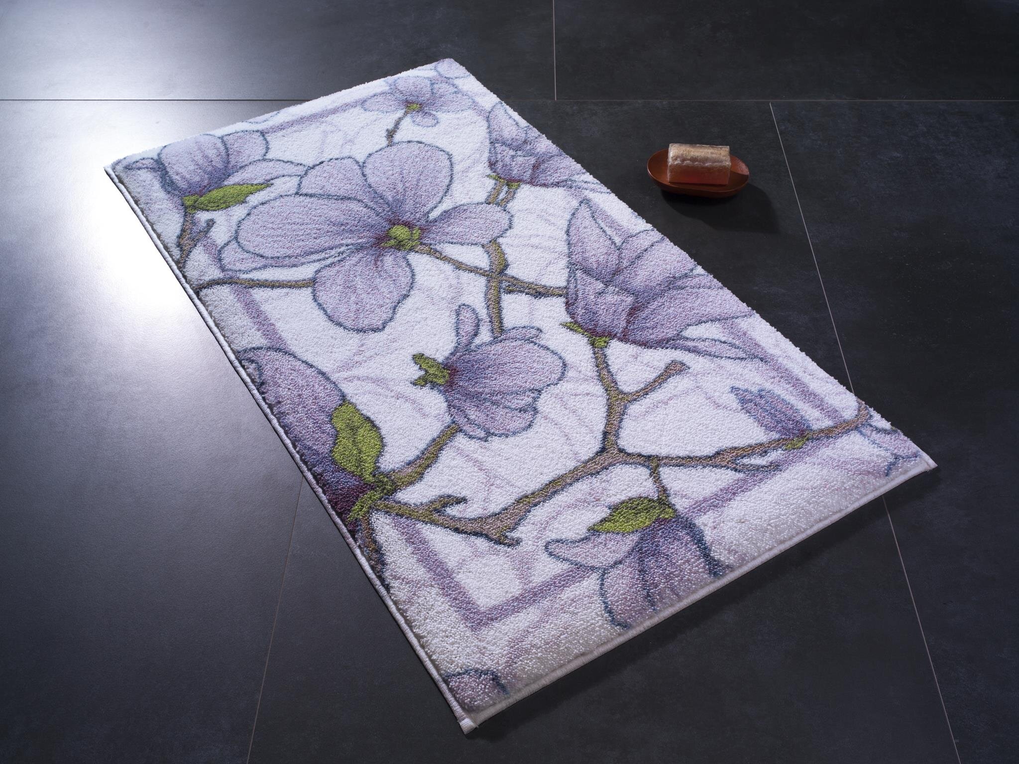 Килимок для ванни Confetti Interlace Lila 50*57