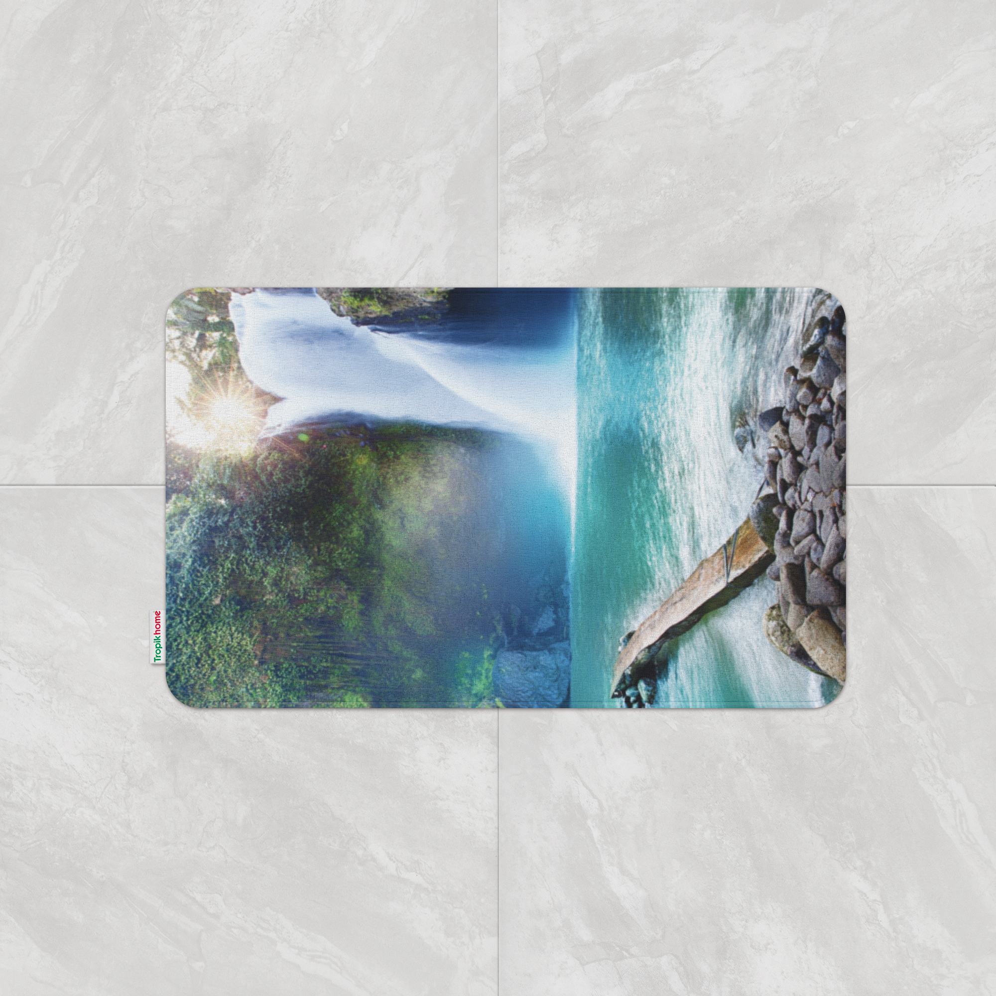Килимок для ванни Tabe Waterfall 60х100 см.