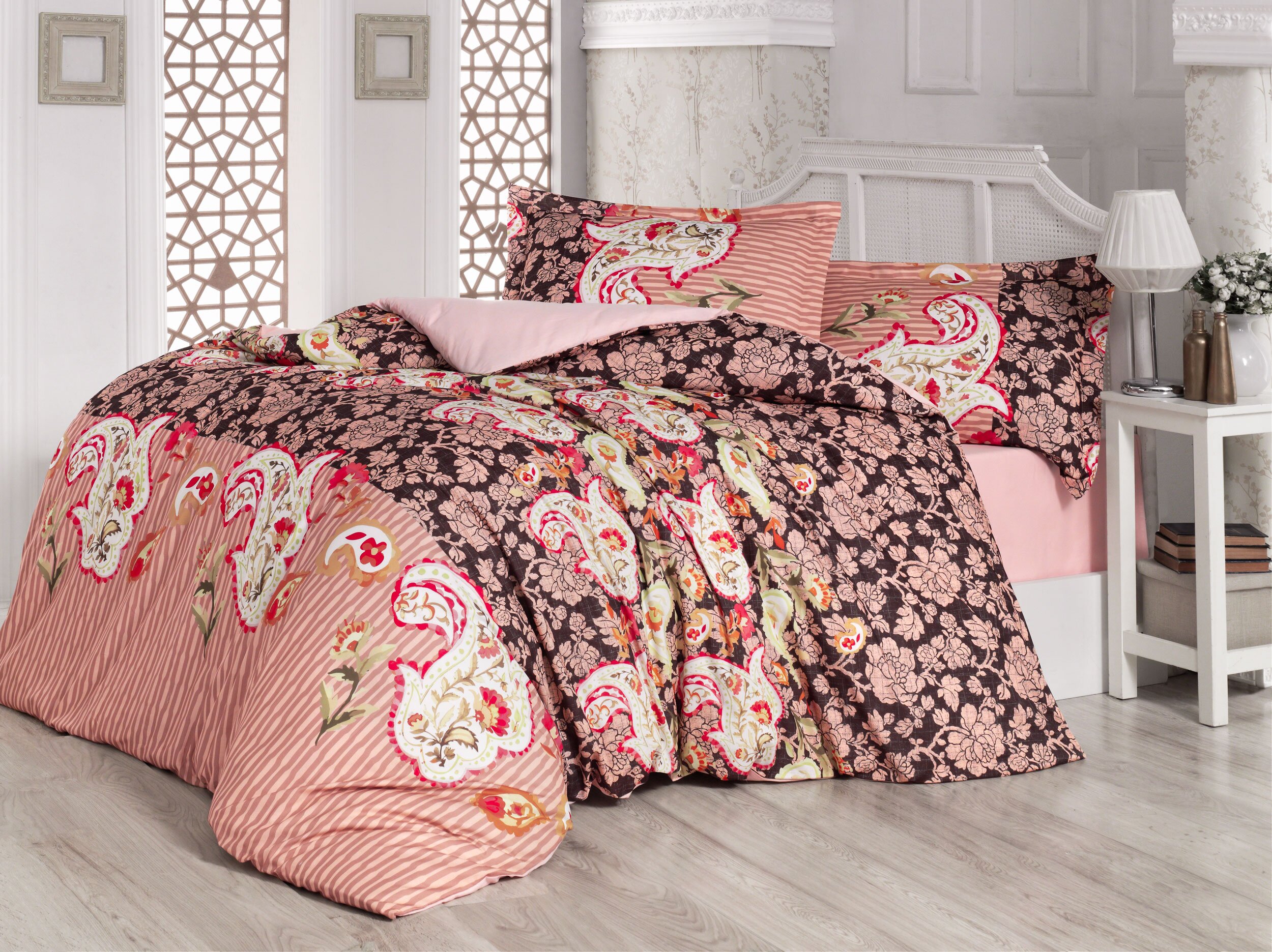 Постільна білизна Gokay Paisley Pudra