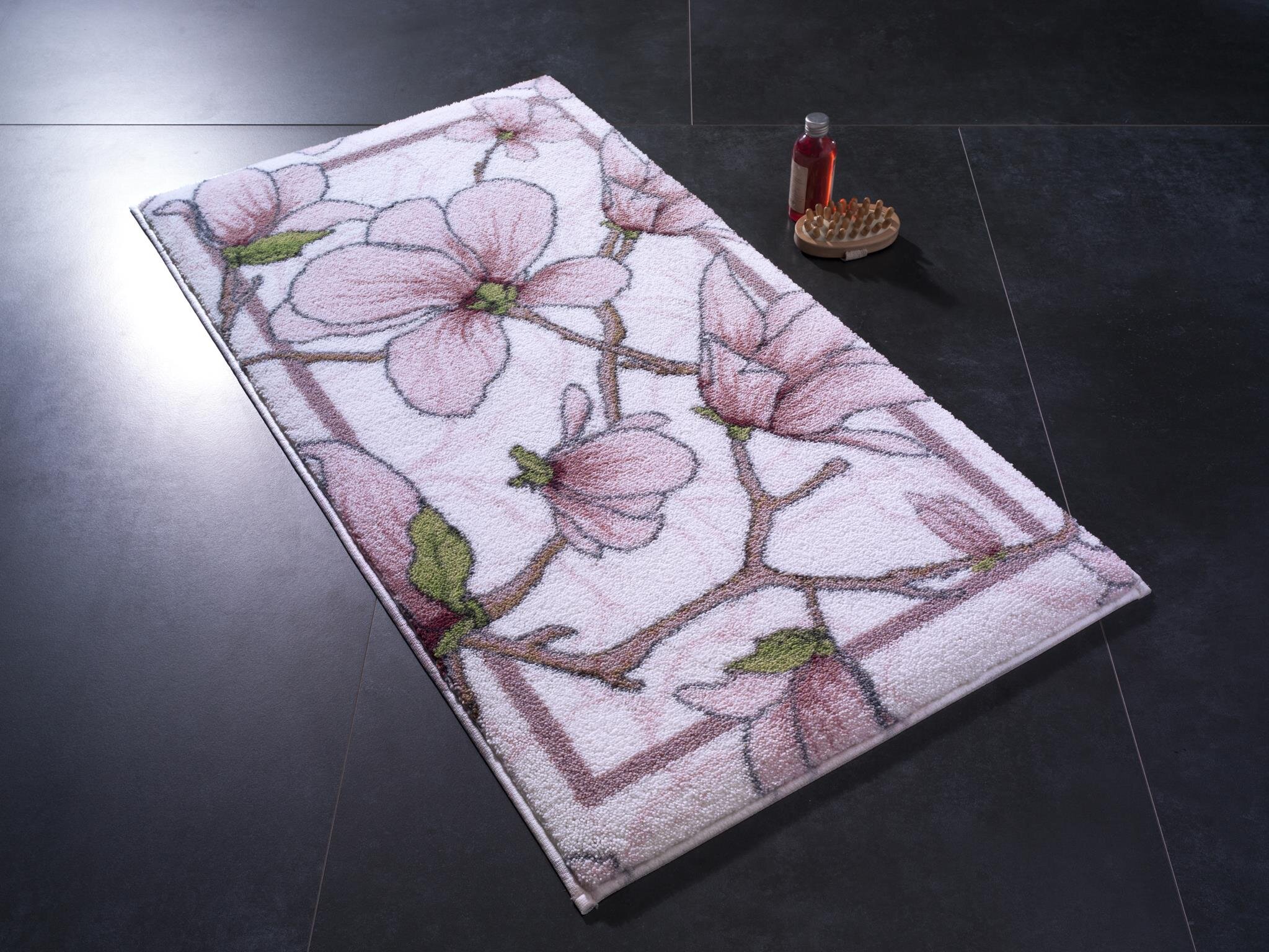 Килимок для ванни Confetti Interlace Pembe 50*57