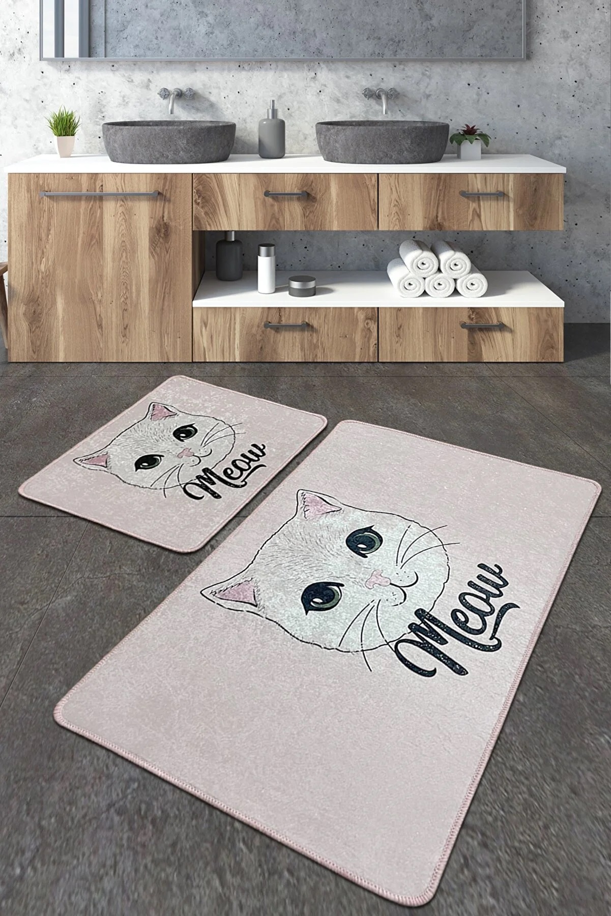 Коврик Chilai Home MIYA BANYO HALISI DJT 2Lİ