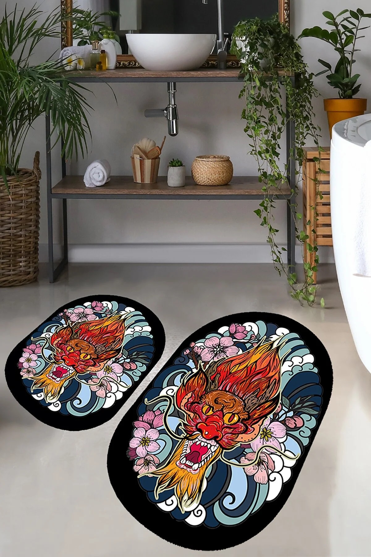 Килимки для ванної кімнати Chilai Home LAKINGO DJT 2LI