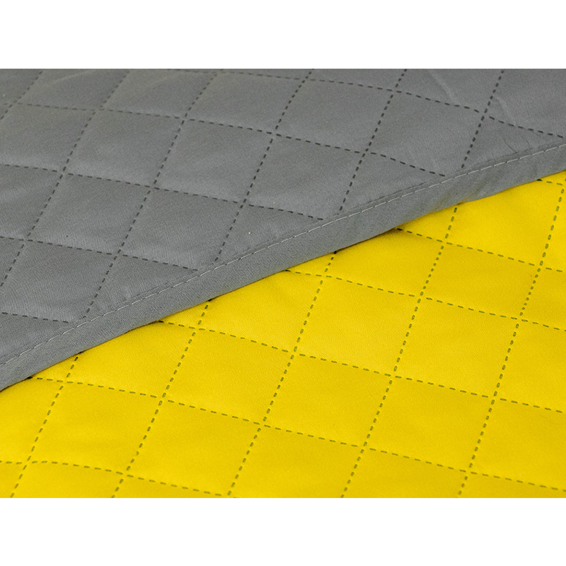Покривало стьобане Руно Yellow Grey