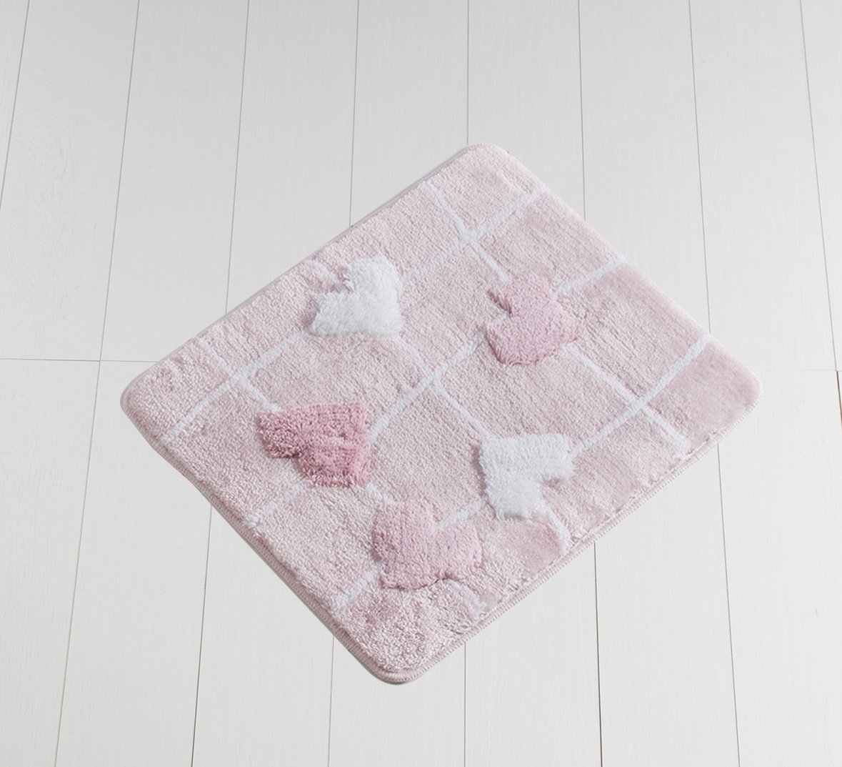 Килимок для ванни Chilai Home Kalbim Pembe 50х60