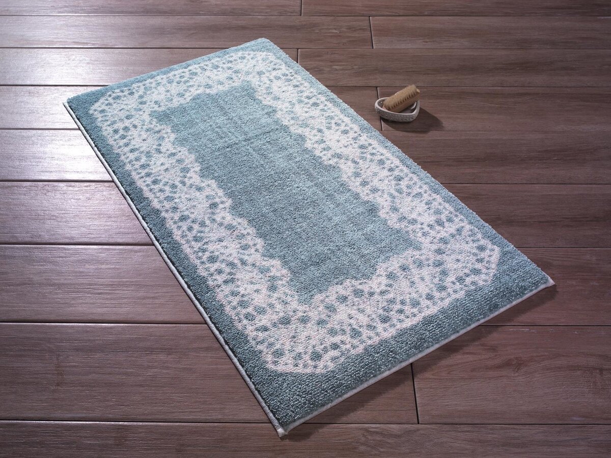 Коврик для ванни Confetti Lace Antik Mavi 50*57
