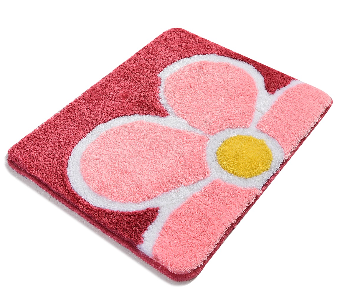 Килимок для ванни Chilai Home FLOWER FUSYA 50х60 см.
