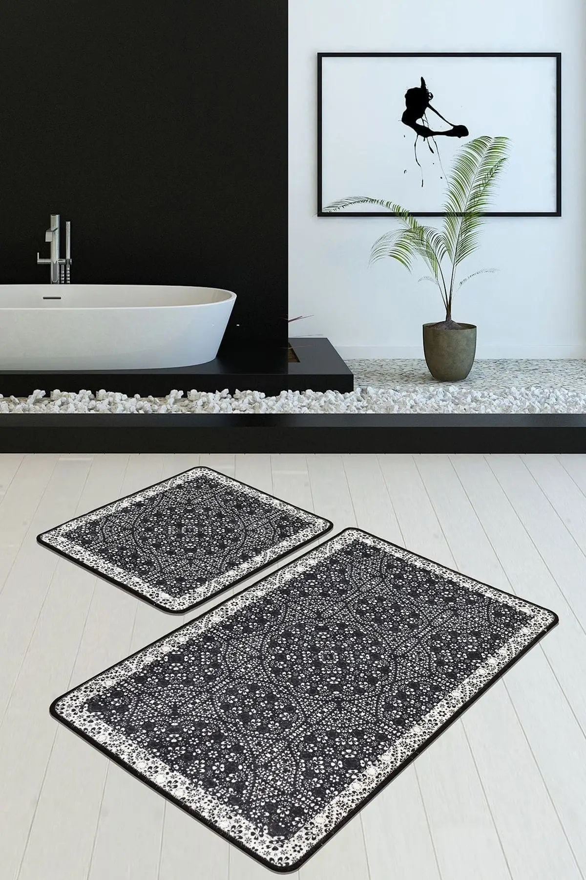 Килимки для ванної кімнати Chilai Home PAISLEY DJT 2LI