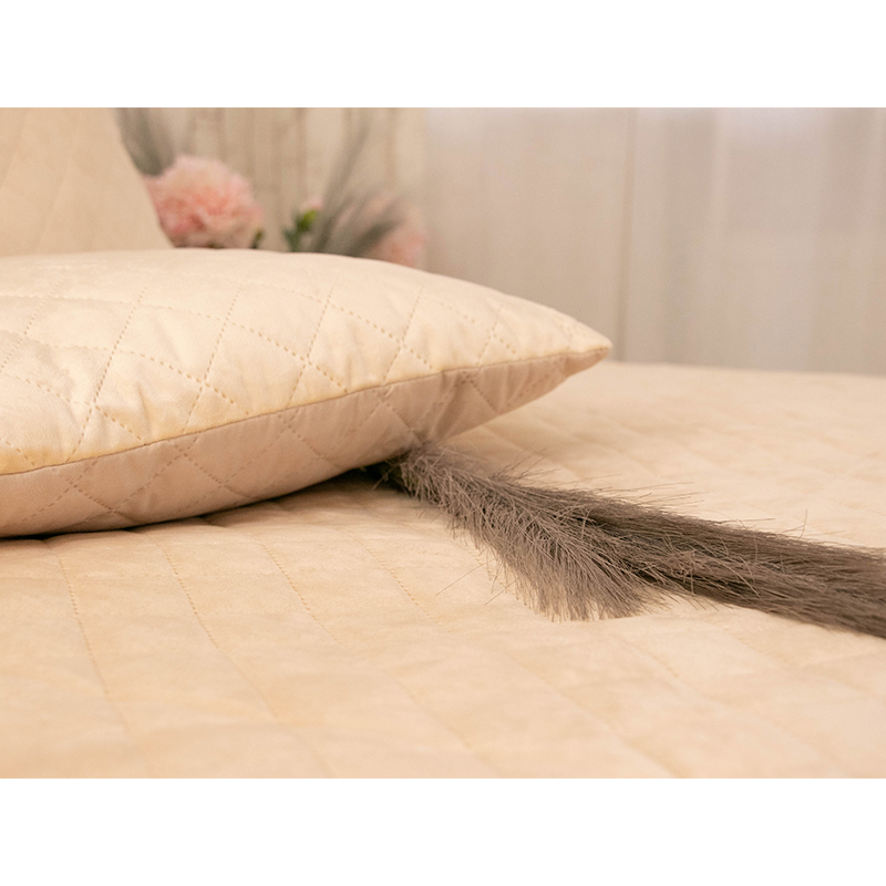 Подушка декоративна РУНО Beige ромб