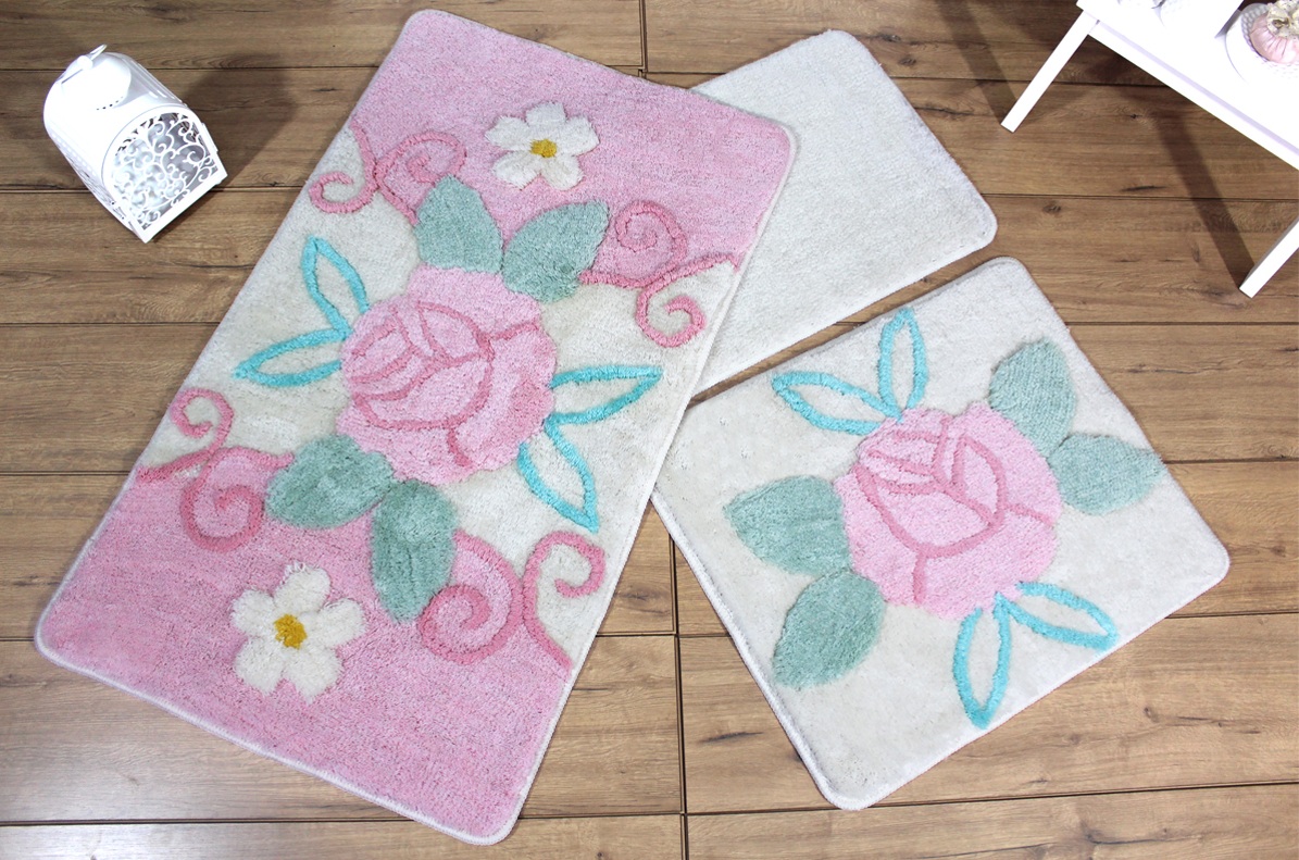 Килимок для ванни Chilai Home Garden Pink