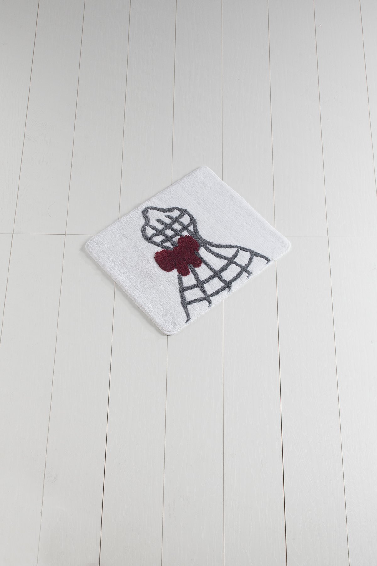 Килимок для ванни Chilai Home Elbise White 50х60