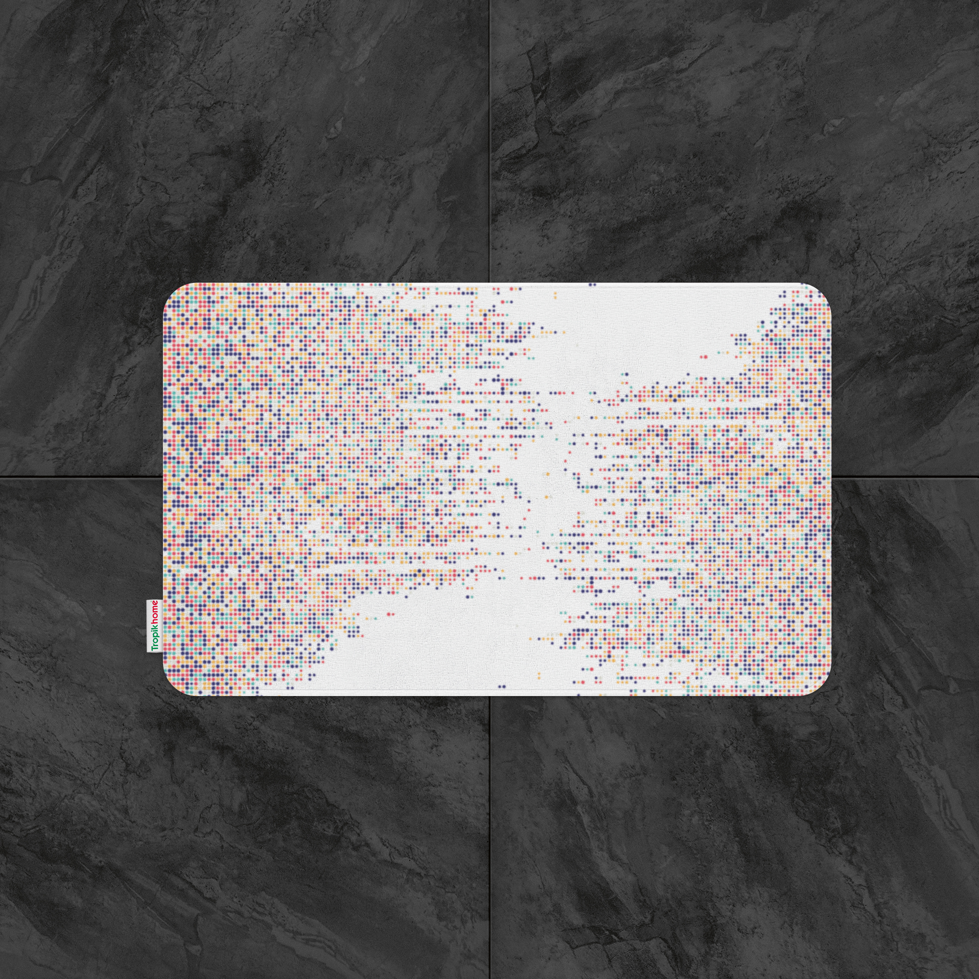 Килимок для ванни Tabe Dotted 60х100 см.