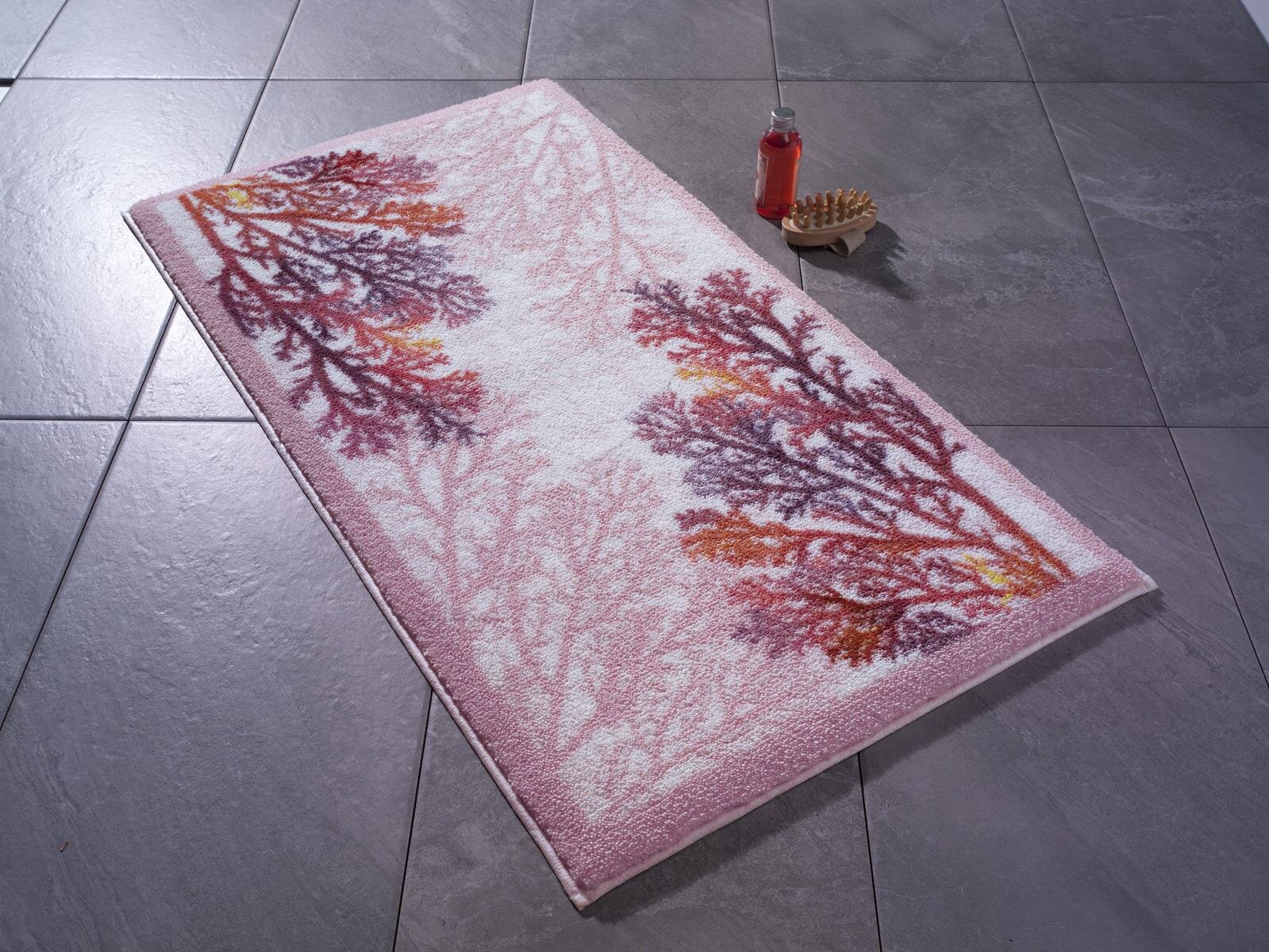 Коврик для ванни Confetti Coral pembe 50*57