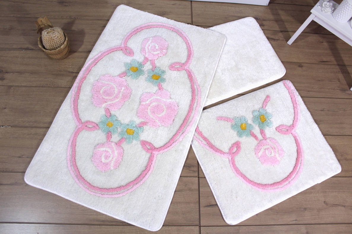 Килимок для ванни Chilai Home Jadore Ecru