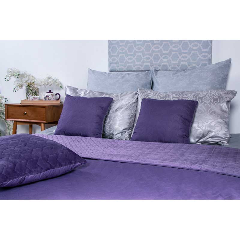 Покривало стьобане Руно Violet