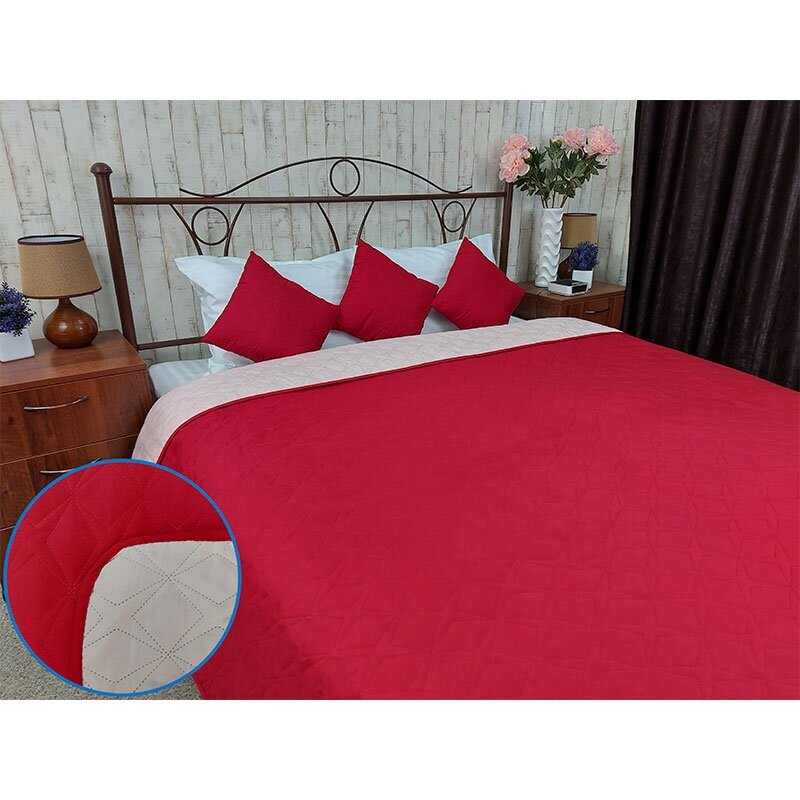Покривало РУНО Cherry зірка 150х212 см.