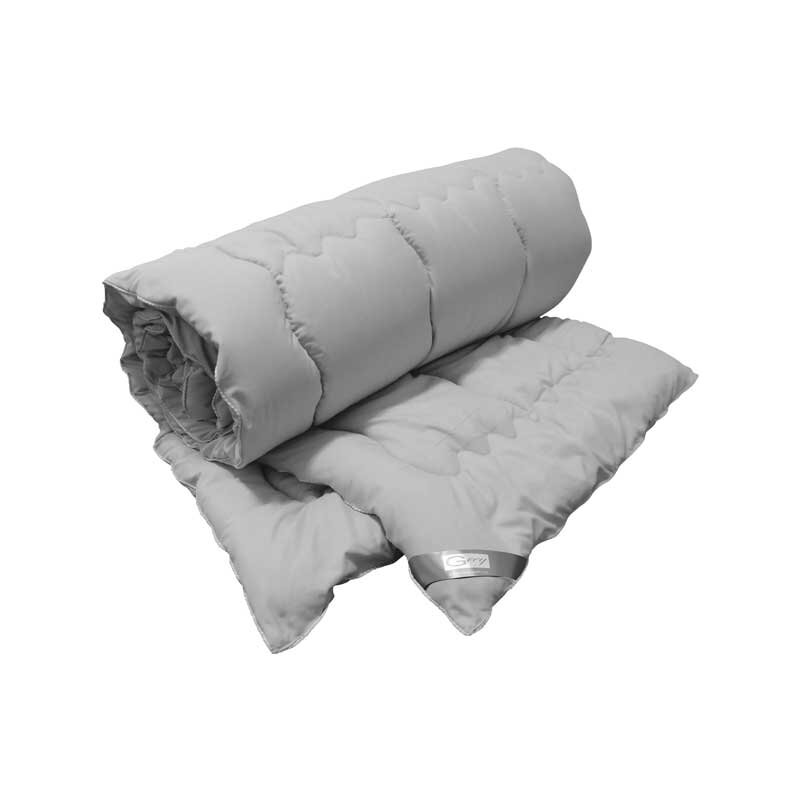 Ковдра РУНО GREY Сірий 200х220 см.