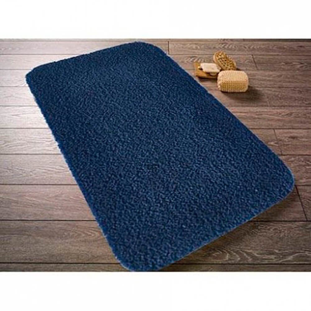 Килимок для ванної Confetti Miami Dark Blue Lacivert 55х60 см.