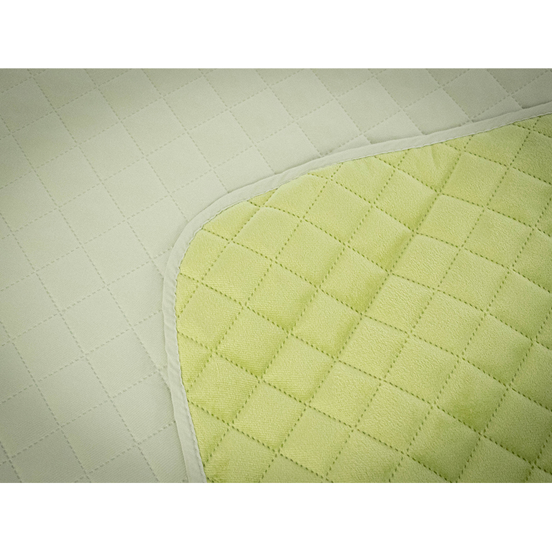 Покривало стьобане Руно Olive Green ромб