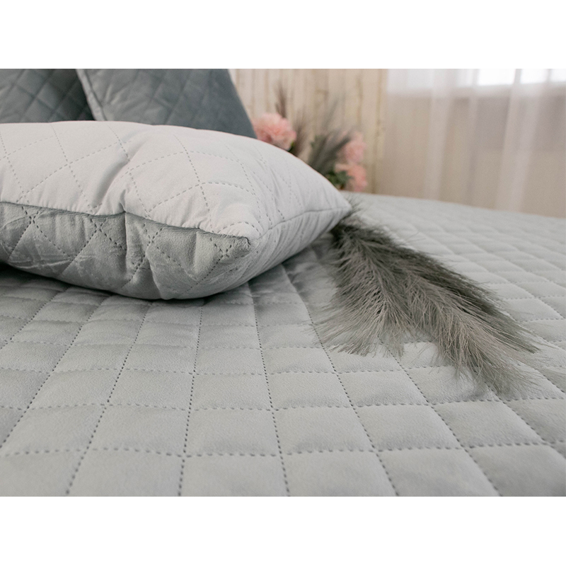 Подушка декоративна РУНО Dark Grey ромб