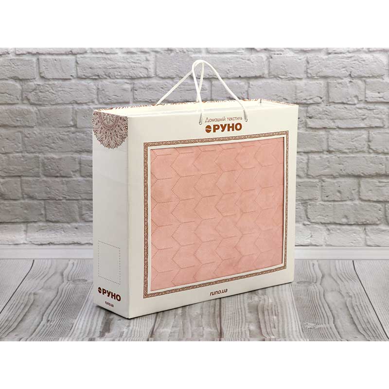 Покривало стьобане Руно Apricot