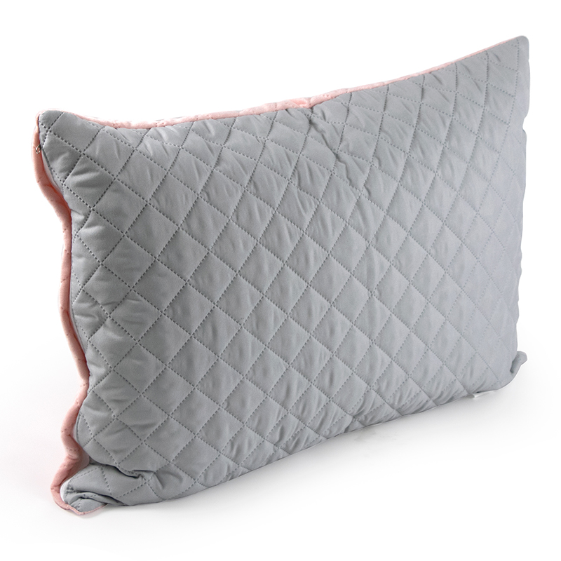 Чохол на подушку РУНО Pink and Grey ромб