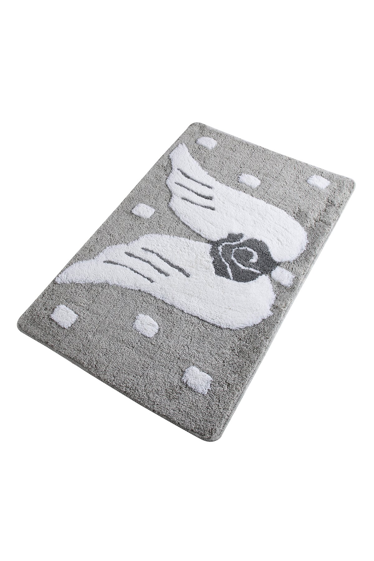 Коврик для ванної Chilai Home Melek Grey 60х100 см.