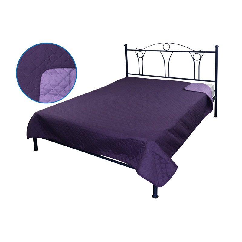 Покривало РУНО Violet ромб 150х212 см.