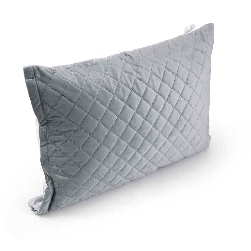 Чохол на подушку РУНО Dark Grey ромб