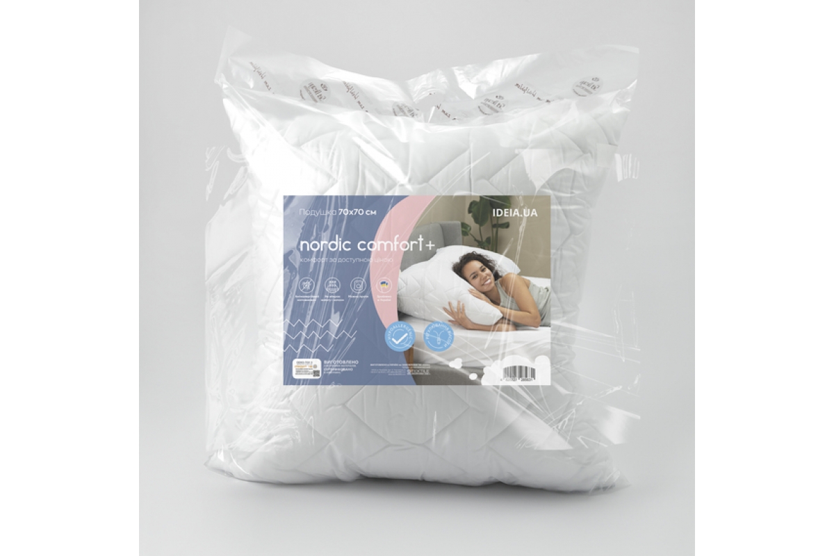 Подушка IDEIA NORDIC COMFORT IDEIA біла